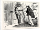 Charles Dickens Dombey and Son. the Captain's Voice Was So Tremendous and He Came Out of His Corner with Such Way on Him that Rob Retreated Before Him Into Another Corner: Holding Our the Keys and Pace Et to Prevent Himself from Being Run Down. by Anonymous