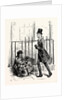 Charles Dickens Sketches by Boz Hurrying Along a by-Street Keeping As Close As He Can to the Area Railings a Man of About Forty or Fifty Clad in an Old Rusty Suit of Threadbare Black Cloth by Anonymous