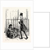 Charles Dickens Sketches by Boz Hurrying Along a by-Street Keeping As Close As He Can to the Area Railings a Man of About Forty or Fifty Clad in an Old Rusty Suit of Threadbare Black Cloth by Anonymous