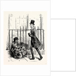 Charles Dickens Sketches by Boz Hurrying Along a by-Street Keeping As Close As He Can to the Area Railings a Man of About Forty or Fifty Clad in an Old Rusty Suit of Threadbare Black Cloth by Anonymous