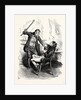 Charles Dickens Sketches by Boz Leave that 'Ere Bell Alone You Wretched Loo-Nattic ! Said the Boots Suddenly Forcing the Unfortunate Trott Back Into His Chair. And Brandishing the Stick Aloft. by Anonymous