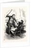 Charles Dickens Sketches by Boz Leave that 'Ere Bell Alone You Wretched Loo-Nattic ! Said the Boots Suddenly Forcing the Unfortunate Trott Back Into His Chair. And Brandishing the Stick Aloft. by Anonymous