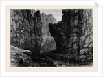 The War in Afghanistan: Entrance to the Jugdulluk Pass 1880 by Anonymous