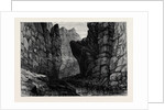 The War in Afghanistan: Entrance to the Jugdulluk Pass 1880 by Anonymous
