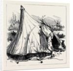 Gipsy Life Round London: Tent at Hackney Wick 1880 by Anonymous