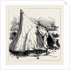 Gipsy Life Round London: Tent at Hackney Wick 1880 by Anonymous