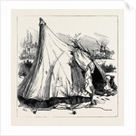 Gipsy Life Round London: Tent at Hackney Wick 1880 by Anonymous