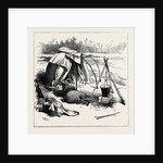 Gipsy Life Round London: Tent at Hackney 1880 by Anonymous