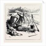 Gipsy Life Round London: Tent at Hackney 1880 by Anonymous