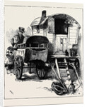 Gipsy Life Round London: Knife Grinder Hackney Wick 1880 by Anonymous