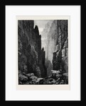 The Afghan War: The Chunari Pass Through the Khoord Cabul Range 1880 by Anonymous
