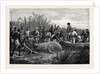 Hippopotamus Hunting in Angola West Africa 1880 by Anonymous