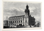 The Holborn Townhall London 1880 by Anonymous