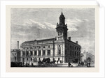 The Holborn Townhall London 1880 by Anonymous