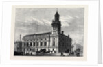 The Holborn Townhall London 1880 by Anonymous