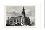 The Holborn Townhall London 1880 by Anonymous