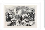 Ireland: Harrowing Under Difficulties Mountain Farm in County Mayo 1880 by Anonymous