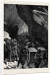 The Afghan War: Hospital Dhoolies in the Jugdulluk Pass 1880 by Anonymous