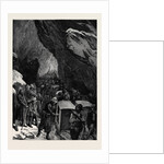 The Afghan War: Hospital Dhoolies in the Jugdulluk Pass 1880 by Anonymous