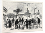 The Leycett Colliery Disaster Near Newcastle-Under-Lyne: The Explosion 1880 by Anonymous