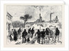 The Leycett Colliery Disaster Near Newcastle-Under-Lyne: The Explosion 1880 by Anonymous