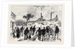 The Leycett Colliery Disaster Near Newcastle-Under-Lyne: The Explosion 1880 by Anonymous