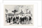 The Leycett Colliery Disaster Near Newcastle-Under-Lyne: The Explosion 1880 by Anonymous