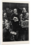 The Opening of Parliament: The Chancellor of the Exchequer Speaking in the House of Commons 1880 by Anonymous