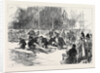 Drill of Volunteer Ambulance Corps at Guildhall 1880 by Anonymous