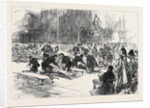 Drill of Volunteer Ambulance Corps at Guildhall 1880 by Anonymous