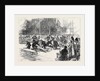 Drill of Volunteer Ambulance Corps at Guildhall 1880 by Anonymous