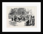 Drill of Volunteer Ambulance Corps at Guildhall 1880 by Anonymous