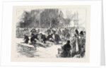 Drill of Volunteer Ambulance Corps at Guildhall 1880 by Anonymous