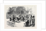 Drill of Volunteer Ambulance Corps at Guildhall 1880 by Anonymous