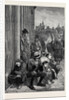 The State of Ireland: Scene Outside the Courthouse Galway 1880 by Anonymous