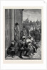 The State of Ireland: Scene Outside the Courthouse Galway 1880 by Anonymous