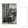 The State of Ireland: Scene Outside the Courthouse Galway 1880 by Anonymous
