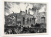 Burning of the Dublin Theatre Ireland 1880 by Anonymous