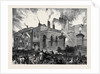 Burning of the Dublin Theatre Ireland 1880 by Anonymous