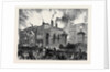 Burning of the Dublin Theatre Ireland 1880 by Anonymous