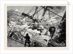 The Orient Line Steamer Chimborazo in a Gale 1880 by Anonymous