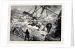 The Orient Line Steamer Chimborazo in a Gale 1880 by Anonymous