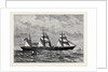 The Steamship Chimborazo of the Orient Line for Australia 1880 by Anonymous