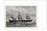 The Steamship Chimborazo of the Orient Line for Australia 1880 by Anonymous
