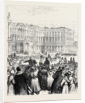 The Attempt on the Czar's Life: The Soltykoff Doorway of the Winter Palace Within which the Explosion Occurred 1880 by Anonymous