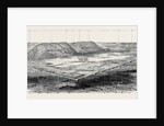 The Afghan War: Bird's-Eye View of Defences of the Sherpore Cantonment Showing Positions of the Troops in Garrison 1880 by Anonymous