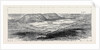 The Afghan War: Bird's-Eye View of Defences of the Sherpore Cantonment Showing Positions of the Troops in Garrison 1880 by Anonymous
