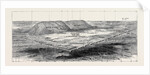 The Afghan War: Bird's-Eye View of Defences of the Sherpore Cantonment Showing Positions of the Troops in Garrison 1880 by Anonymous