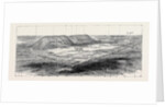 The Afghan War: Bird's-Eye View of Defences of the Sherpore Cantonment Showing Positions of the Troops in Garrison 1880 by Anonymous