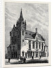 Crosshill and Govanhill Burgh Hall Near Glasgow Scotland 1880 by Anonymous